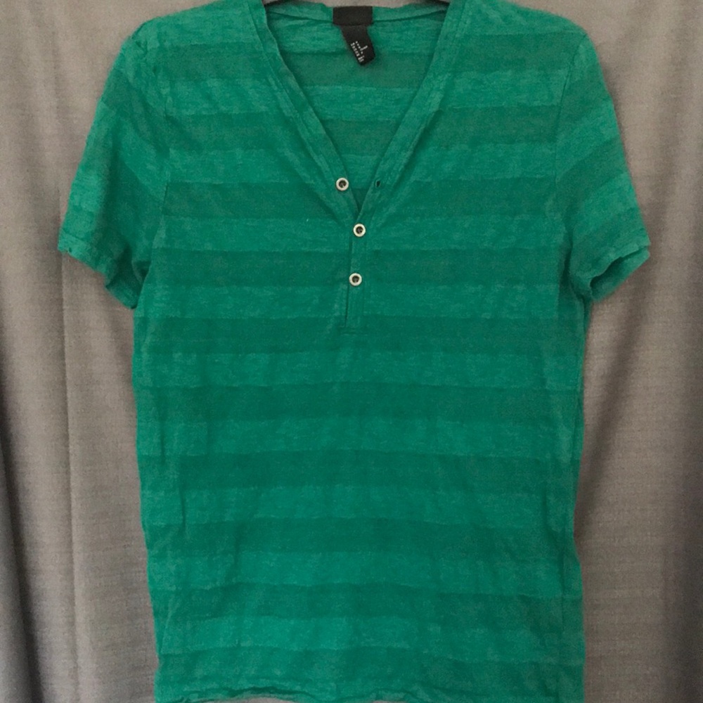 H&M striped Henley